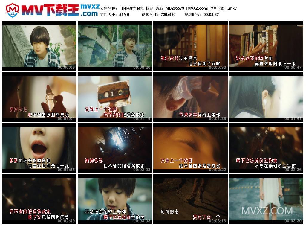 门丽-痴情的鬼_国语_流行_MD205579